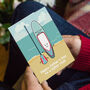 Stand Up Paddle Board Father's Day Card, thumbnail 1 of 3