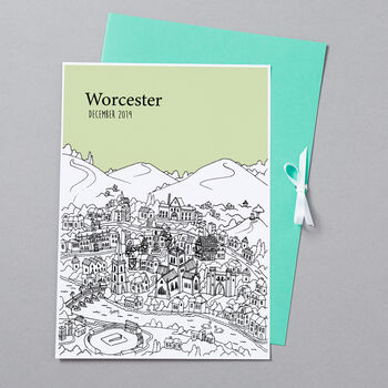 Personalised Worcester Print, 10 of 10