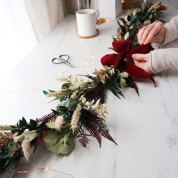 Make A Christmas Garland Floristry Craft Making Kit, 7 of 8