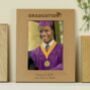 Personalised Graduation Oak Finish Photo Frame, thumbnail 3 of 3