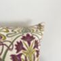 Mini Tiffany Mulberry Tapestry 14' Cushion, thumbnail 4 of 4