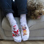 Personalised Dog And Owner Christmas Socks, thumbnail 2 of 3