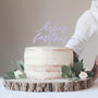 Here's To Forever Wedding Cake Topper, thumbnail 2 of 5