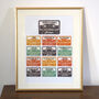 Personalised Mixtape Print For Couple, thumbnail 2 of 3