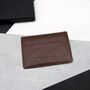Handmade Personalised Rfid Leather Credit Card Holder, thumbnail 3 of 7
