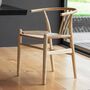 A Pair Newcombe Dining Chairs Natural Or Grey, thumbnail 5 of 11