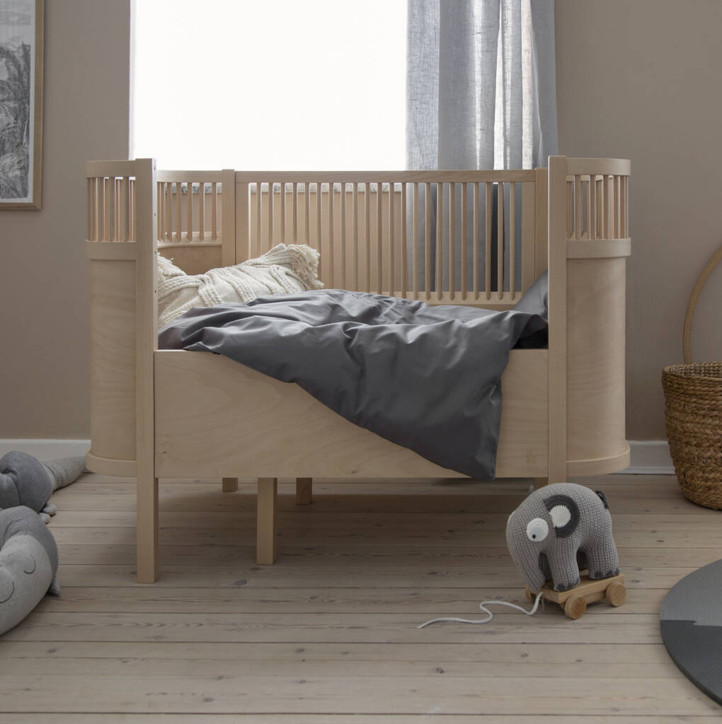 Wooden Baby And Junior Extendable Cot Bed, 1 of 5