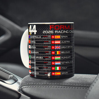 Formula 2026 Racing Calendar Mug Sf Edition Hamilton And Leclerc, 10 of 10