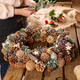 Giant Wild Holly Christmas Wreath And Bow, thumbnail 4 of 6