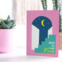 Under The Same Moon Greetings Card, thumbnail 1 of 2