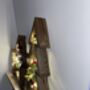 Wooden Christmas Light Up Ornament Tree And Star Set, thumbnail 7 of 12