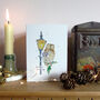 Tawny Owl Christmas Card, thumbnail 2 of 7