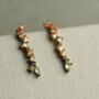 Rainbow Jewel Earrings, thumbnail 1 of 5