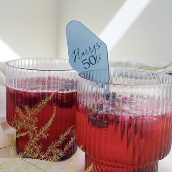 Personalised Birthday Party Drink Stirrer, 6 of 10
