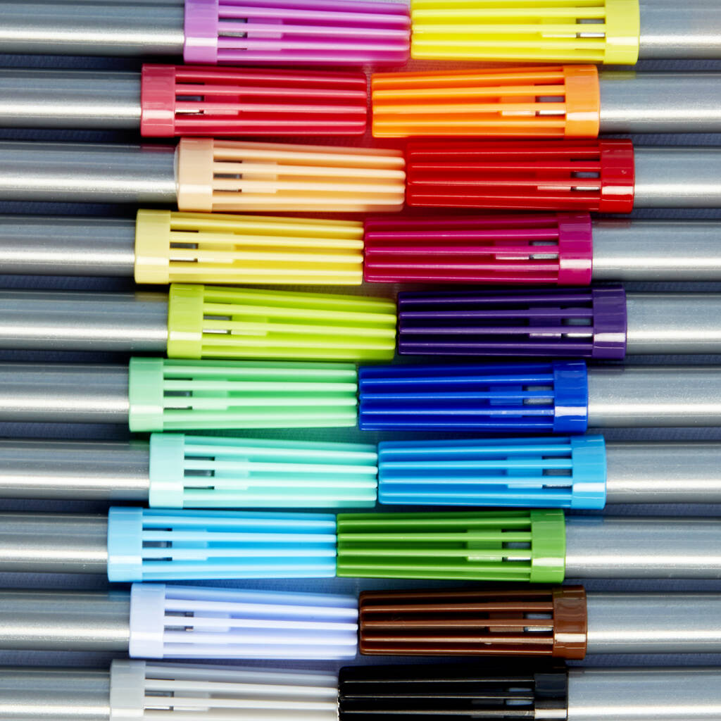 Artist Set Of 20 Wash Out Pens, 1 of 9