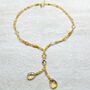 Golden Treasure Beach Charm Necklace, thumbnail 6 of 11
