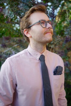 Mens Black And White Polkadot Print Pocket Square, 6 of 8