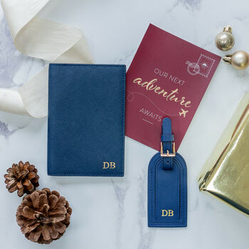 Personalised Leather Passport Gift Idea, 11 of 12