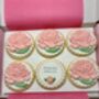 Personalised Mother’s Day Peony Biscuit Gift Box, thumbnail 3 of 7