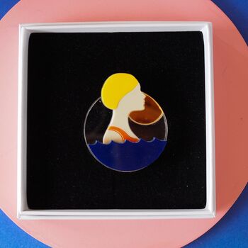 Sea Swimming Acrylic Brooch, 6 of 8