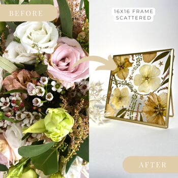 Preservation Of Your Wedding Flowers Into A Frame, 12 of 12