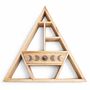 Handmade Wooden Pyramid Drawer Shelf, thumbnail 2 of 3