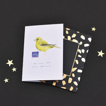 The Finch That Stole Christmas Card Pack Of Eight, 2 of 3