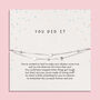 925 Sterling Silver You Did It Bracelet In Box, thumbnail 1 of 7