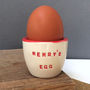 Personalised Ceramic Egg Cup, thumbnail 2 of 8