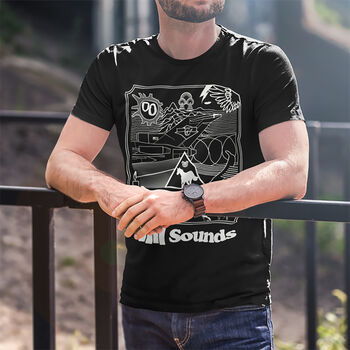 Music Album Artwork Mash Up T Shirt, 4 of 9