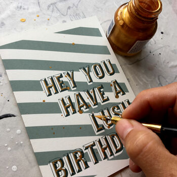 Have A Lush Birthday Card, 2 of 5