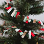 Red And Green Christmas Tree Garland, thumbnail 3 of 5