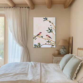 Winter Snowy Birds Art Print, 3 of 3