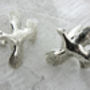 Sterling Silver Grouse Cufflinks, thumbnail 1 of 3