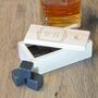 Personalised Whisky Stones Gift Set In Pinewood Box, thumbnail 1 of 2