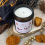 Halloween Hey There Boo Tiful Personalised Candle, thumbnail 3 of 3