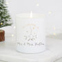 Christmas Gift For Married Couple Personalised Candle, thumbnail 1 of 11