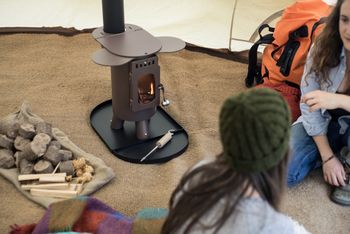 'The Traveller' Glamping Wood Stove, 6 of 8