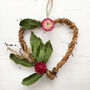 Make A Dried Flower Heart Wreath Kit, thumbnail 1 of 9