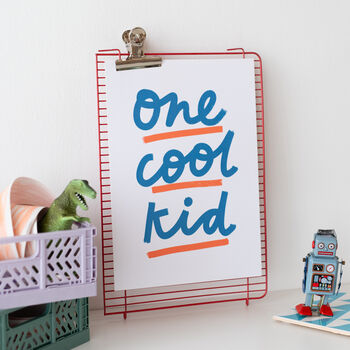 One Cool Kid Print, 3 of 3