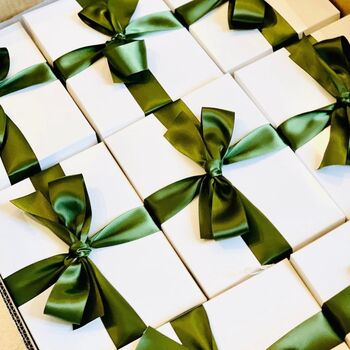 Personalised Gift Box Of A Set Of Two Strawberry Candle With Free Greeting Card, 4 of 4