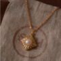 Vintage 1980s Pearl Pendant Necklace, thumbnail 1 of 3