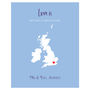 Limited Edition Love Is Location Print, thumbnail 3 of 9