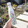Personalised Wild Flower Eco Friendly Drinks Bottle, thumbnail 6 of 12