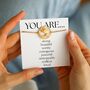 Encouragement Gift For Her, World Map Bracelet, thumbnail 1 of 8