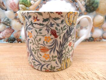 Set Of Six Palace Mugs In Assorted William Morris Designs, 8 of 11