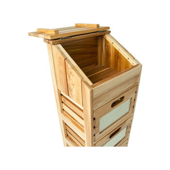 Zinc Topped Storage Potting Chest, 4 of 4