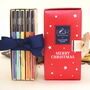 Christmas Dark Chocolate Gold Gift Box, thumbnail 6 of 6