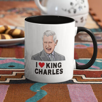 I Love King Charles Coronation Mug Souvenir Collection, 6 of 7