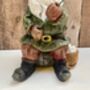 26cm Gnome With Fishing Rod Garden Home Ornament Figurine Fisherman Gift, thumbnail 7 of 9